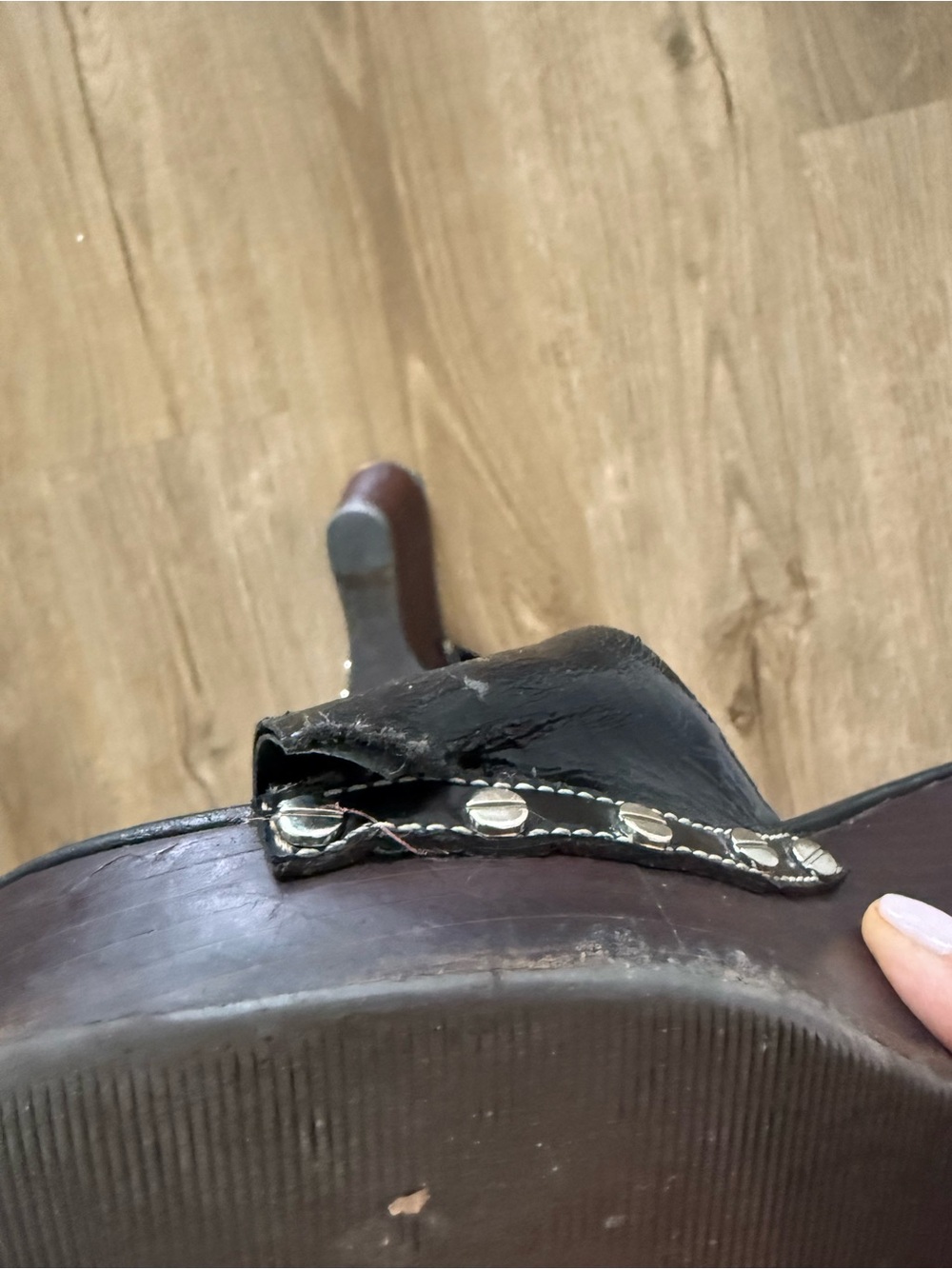 Tory Burch Patti Wedge Patent Wedge - Picture 4 of 4